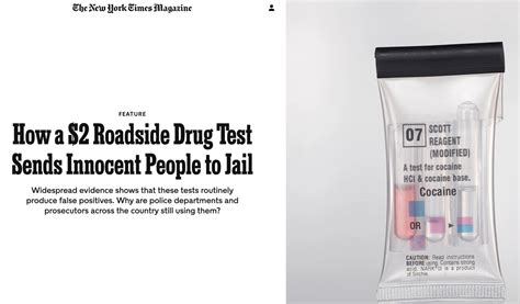 What we're doing — Roadside Drug Test Innocence 